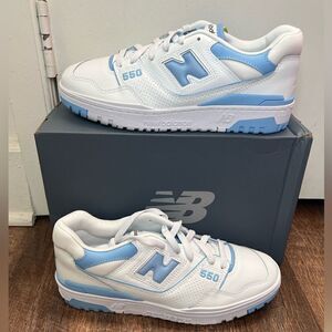 New Balance 550 "White/University Blue" Women's Sneakers Size 11 